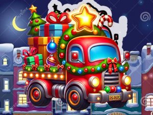 Christmas Truck Run: Festive Endless Racing Arcade Game