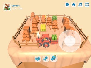 FoxyTruck Adventure Game - Driving Puzzle Game