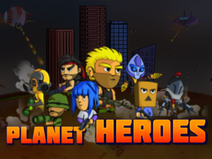 Planet Hero Online Arcade Game