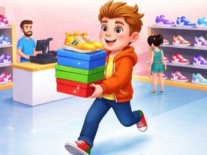 Shoe Outlet Online Game - Tycoon Game