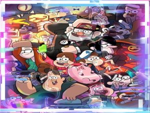 Gravity Falls Slide Puzzle Online Game - Puzzle Game