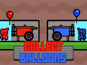Collect Balloons Online Arcade Game