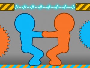 Tug of Heads Wrestling Game Arcade Game
