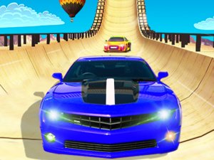 Impossible Car Stunt Game 2021 - Racing Car Stunts Online Arcade Game