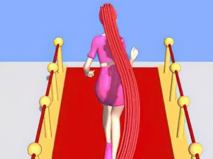 Long Haired Girl Online Arcade Game
