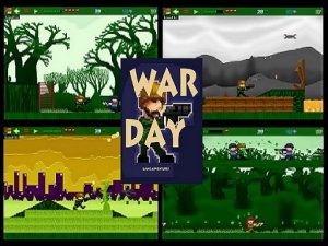Platformer War Day Online Game - Arcade Game