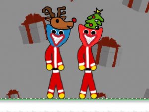 HuggyBros Christmas Online Arcade Game
