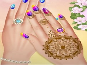 Nail Art Game - Spring Manicure Design Online - Creative Game