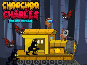 ChooChoo Charles Friends Defense Online Arcade Game