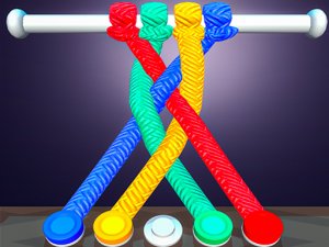 Tangled Rope Fun: Color Puzzle Game - Puzzle Game