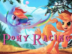 Pony Racing Online Arcade Game
