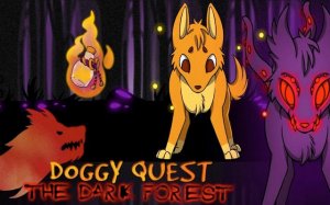 Doggy Quest: The Dark Forest Adventure Puzzle Game