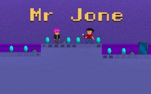 Mr Jone: Gem Quest Platformer Online Arcade Game