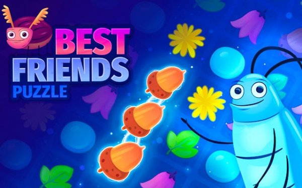 Best Friends Puzzle: Bug Heroes Match 3 Adventure Online Game