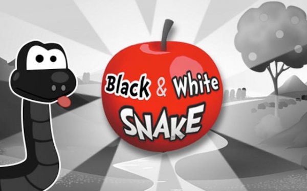 Black & White Snake: Classic Arcade Puzzle Game