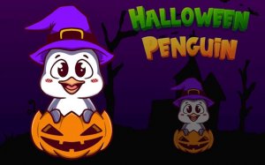 Halloween Penguin Jump Adventure