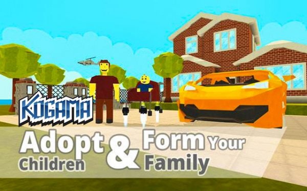 Kogama: Adopt and Raise a Family Online Social Game