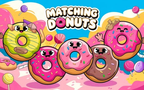 Matching Donuts - Puzzle Game Online
