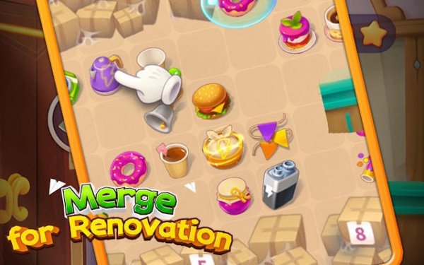 Merge For Renovation: Home Design Puzzle Game