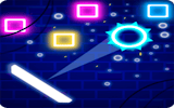 Neon Bricks Arcade Game Online