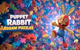 Puppet Rabbit Jigsaw Puzzles: Slide Puzzle Game Online