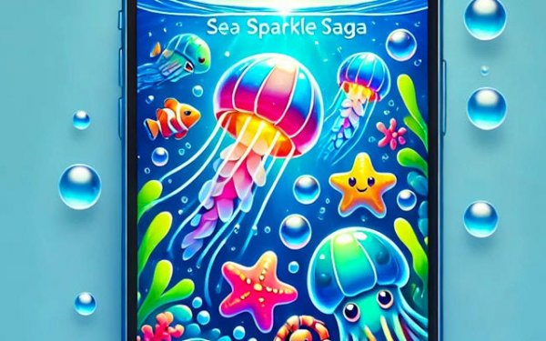 Sea Sparkle Saga: Ocean Puzzle Match 3 Online Game