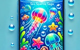 Sea Sparkle Saga: Ocean Puzzle Match 3 Online Game