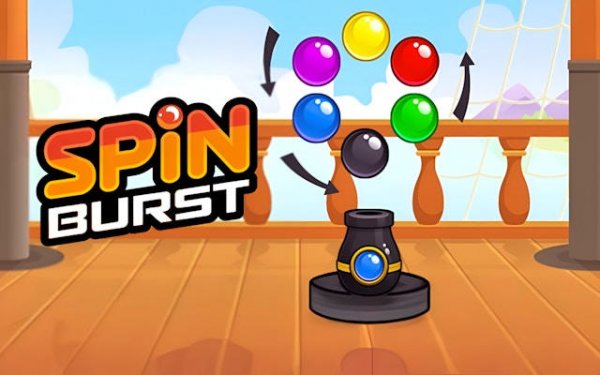 Spin Burst Bubble Precision Fighter Online Game