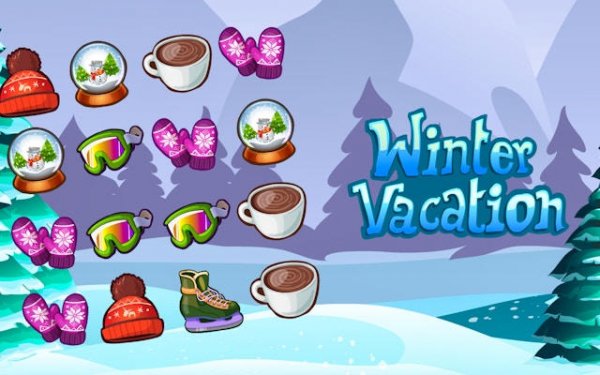 Winter Vacation Match Game Online