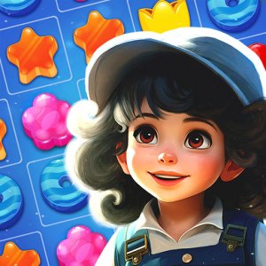 Jewel Garden Story: Match 3 Puzzle Game Online - Puzzle Game