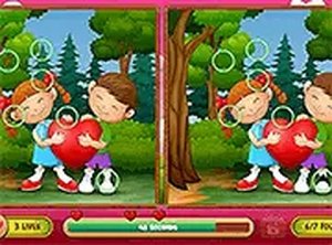 Valentine Spot the Difference Puzzle