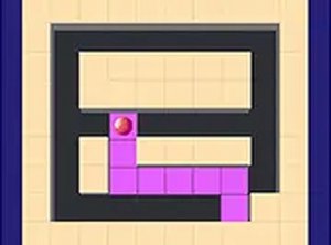Grid Path Color Puzzle