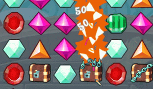 Coral Reef Gem Matching Puzzle